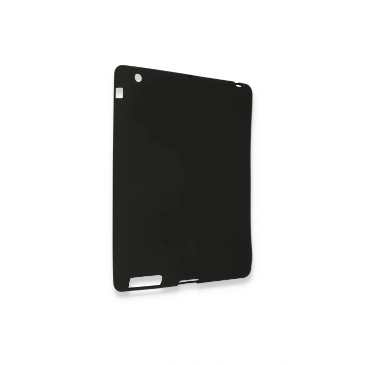 Mey İthalat®  iPad 4 9.7 Kılıf Evo Tablet Silikon - Siyah