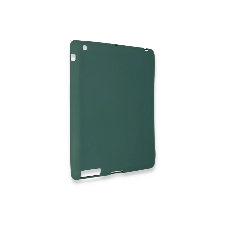 Mey İthalat®  iPad 4 9.7 Kılıf Evo Tablet Silikon - Yeşil