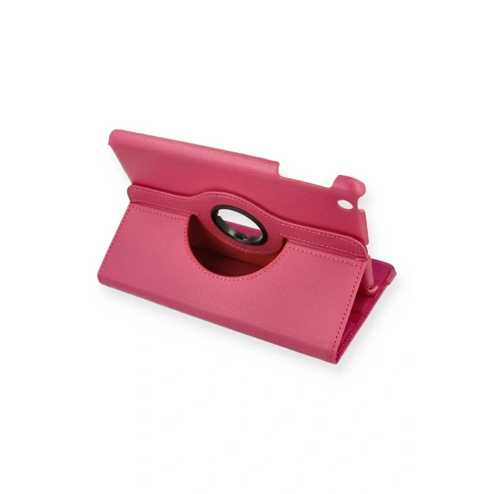 Mey İthalat®  iPad Mini 1 Kılıf 360 Tablet Deri Kılıf - Pembe