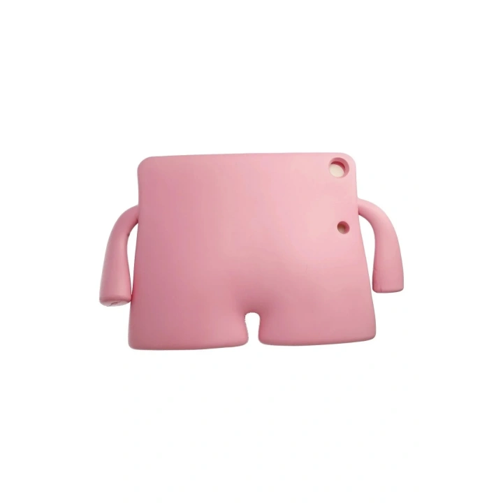 Mey İthalat®  iPad Mini 5 Kılıf Karakter Tablet Silikon - Açık Pembe