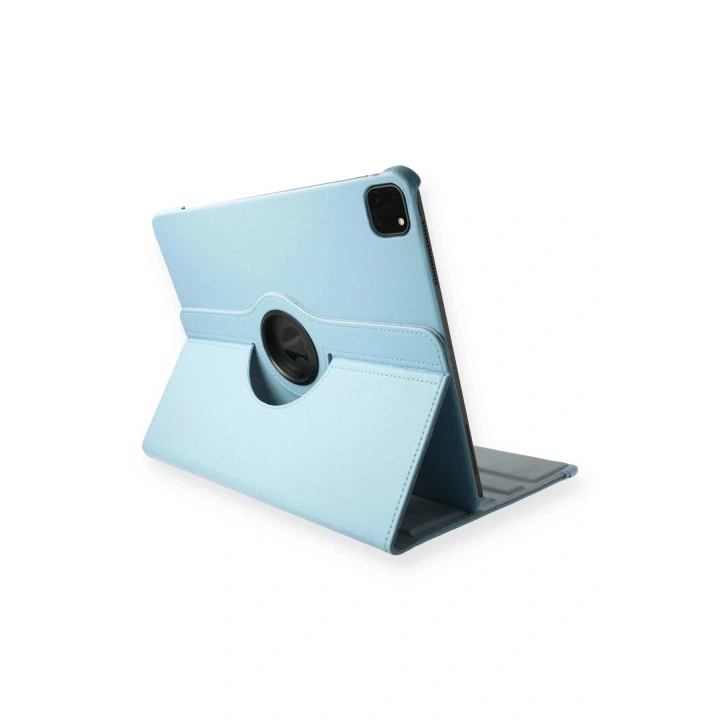 Mey İthalat®  iPad Pro 11 (2020) Kılıf 360 Tablet Deri Kılıf - Turkuaz