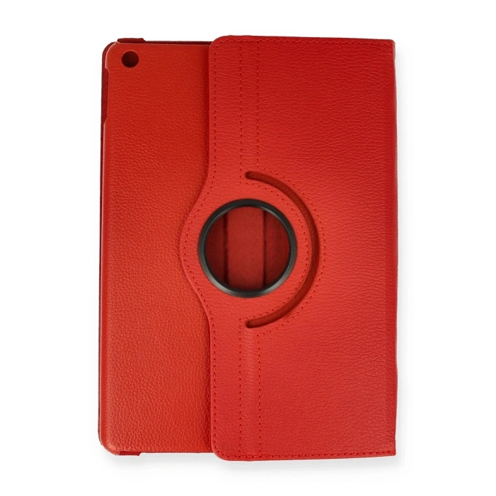 Mey İthalat®  iPad Pro 11 (2024) Kılıf 360 Tablet Deri Kılıf - Kırmızı