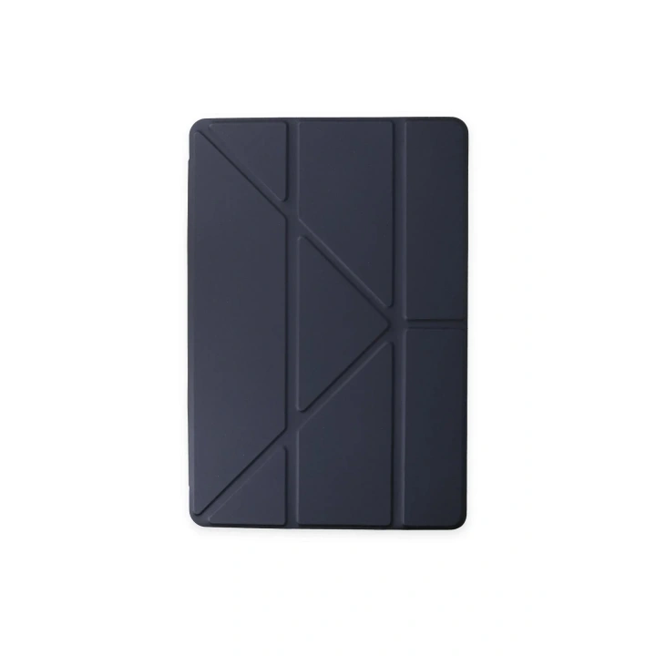 Mey İthalat®  iPad Pro 11 (2024) Kılıf Kalemlikli Mars Tablet Kılıfı - Lacivert