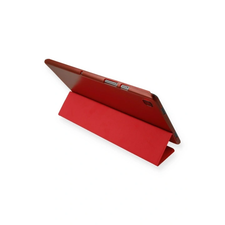 Mey İthalat®  iPad Pro 12.9 (2021) Kılıf Tablet Smart Kılıf - Kırmızı