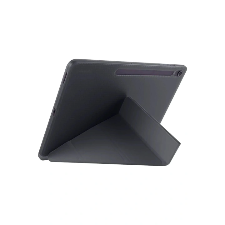 Mey İthalat®  iPad Pro 13 (2024) Kılıf Kalemlikli Hugo Tablet Kılıfı - Siyah