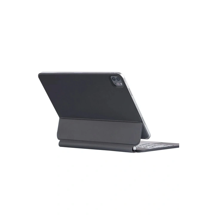 Mey İthalat®  iPad Pro 13 (2024) Kılıf X9P Magic Manyetik Klavyeli Tablet Kılıfı - Siyah