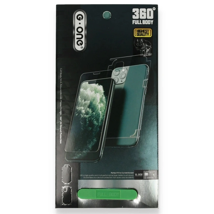 Mey İthalat®  iPhone 11 360 Full Body Arka Koruyucu