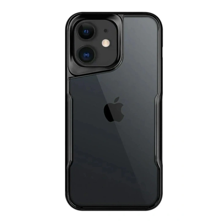Mey İthalat®  iPhone 11 Kılıf Boyi Silikon Kapak - Siyah