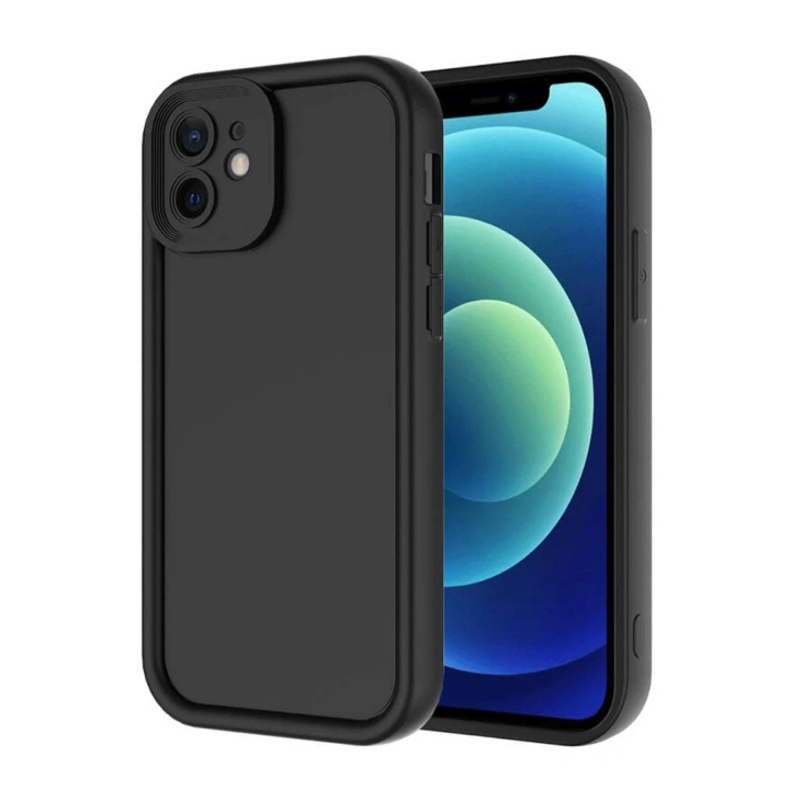 Mey İthalat®  iPhone 11 Kılıf Viera Silikon - Siyah