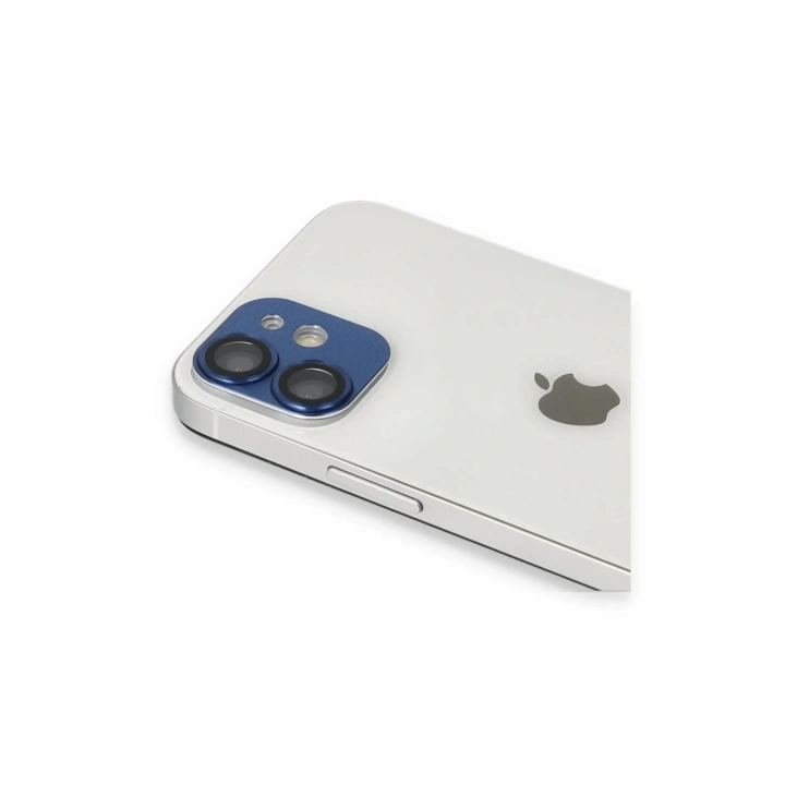 Mey İthalat®  iPhone 11 Pers Alüminyum Kamera Lens - Lacivert