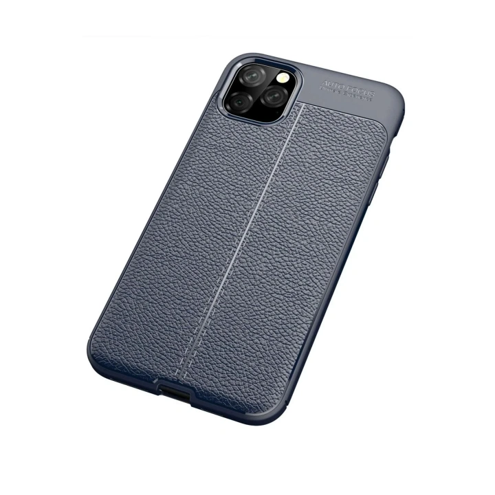 Mey İthalat®  iPhone 11 Pro Kılıf Auto Focus Kapak - Lacivert