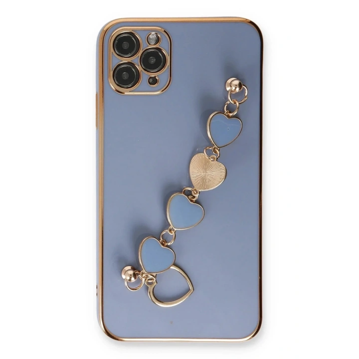 Mey İthalat®  iPhone 11 Pro Kılıf Esila Silikon - Gri