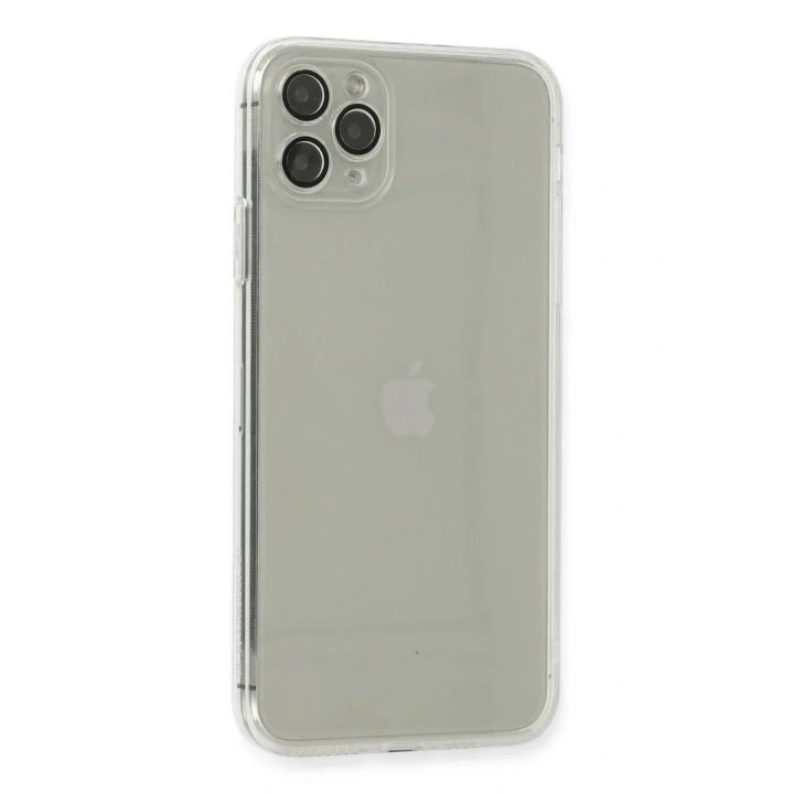Mey İthalat®  iPhone 11 Pro Kılıf Fly Lens Silikon - Şeffaf