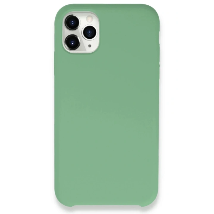 Mey İthalat®  iPhone 11 Pro Kılıf Lansman Legant Silikon - Yeşil