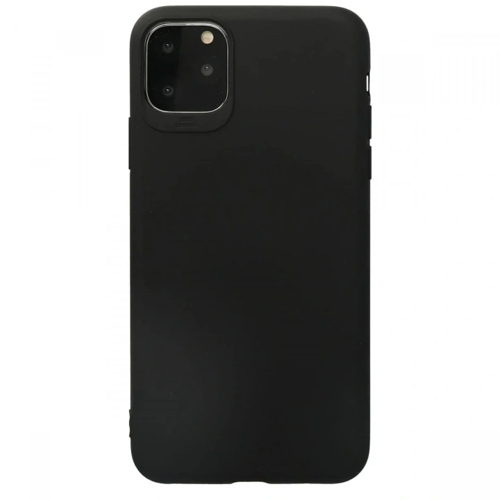 Mey İthalat®  iPhone 11 Pro Max Kılıf First Silikon - Siyah