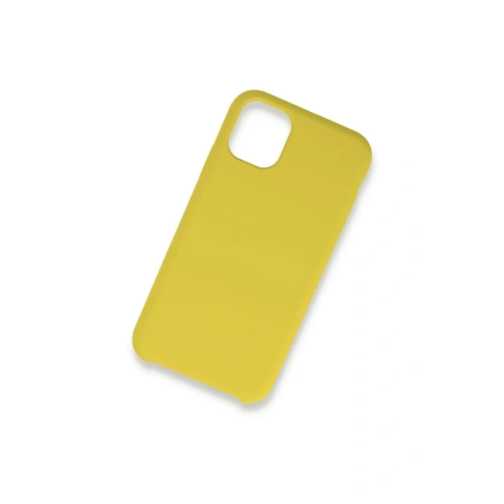 Mey İthalat®  iPhone 11 Pro Max Kılıf Lansman Legant Silikon - Sarı