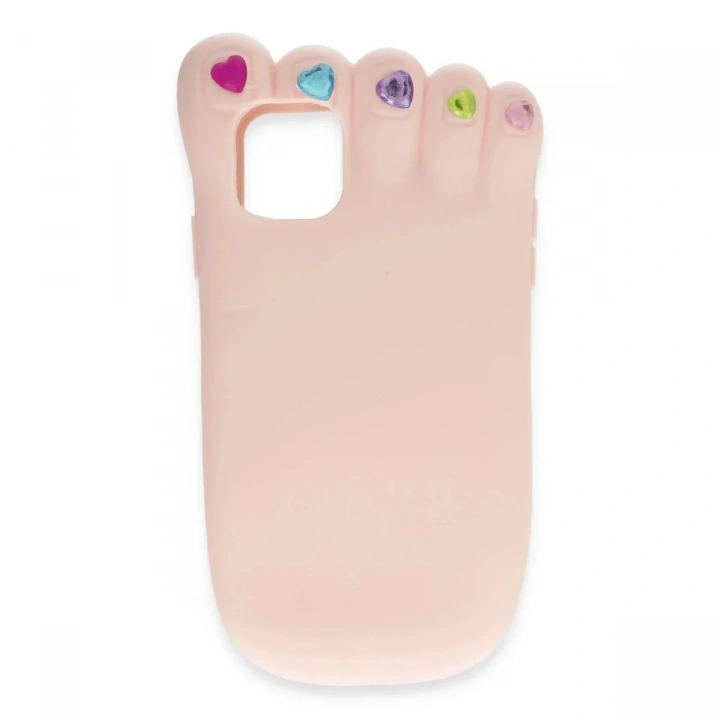 Mey İthalat®  iPhone 12 Kılıf Poky Karakter Silikon Kapak - Desen 14