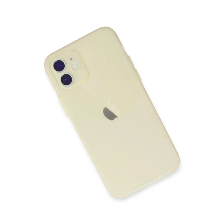 Mey İthalat®  iPhone 12 Kılıf Puma Silikon - Gold