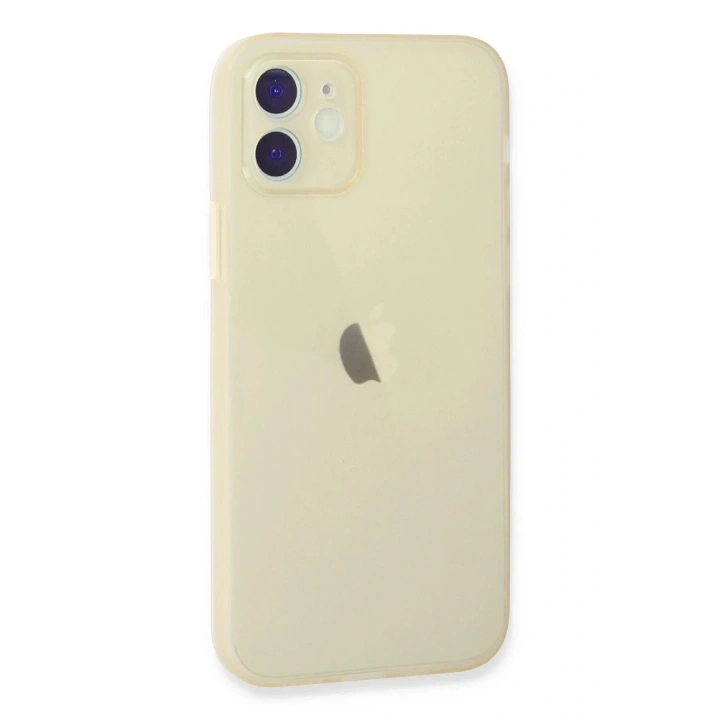 Mey İthalat®  iPhone 12 Kılıf Puma Silikon - Gold