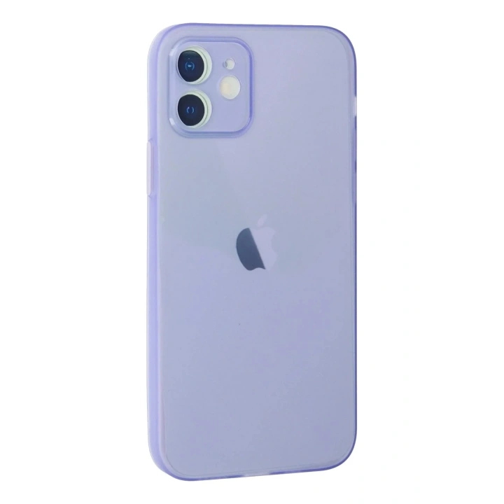 Mey İthalat®  iPhone 12 Kılıf Puma Silikon - Mor