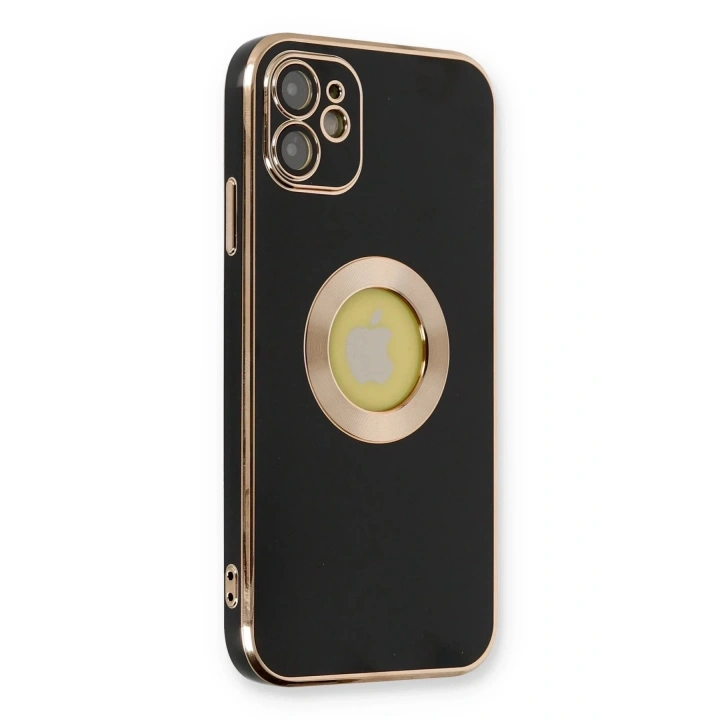 Mey İthalat®  iPhone 12 Kılıf Store Silikon - Siyah