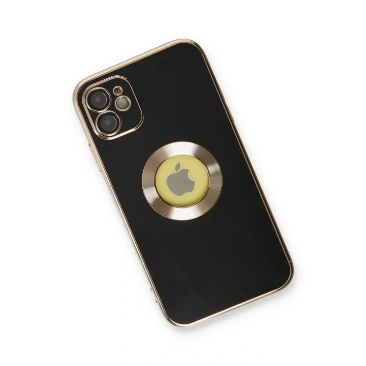 Mey İthalat®  iPhone 12 Kılıf Store Silikon - Siyah