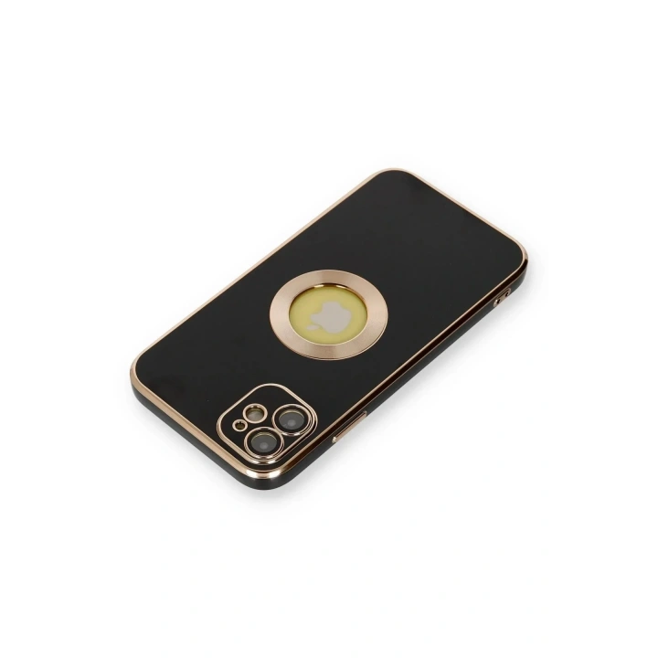 Mey İthalat®  iPhone 12 Kılıf Store Silikon - Siyah
