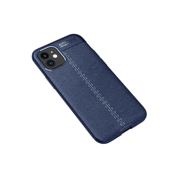 Mey İthalat®  iPhone 12 Mini Kılıf Auto Focus Kapak - Lacivert