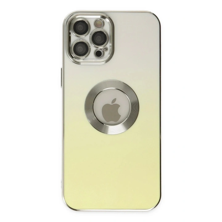 Mey İthalat®  iPhone 12 Pro Kılıf Best Silikon - Sarı
