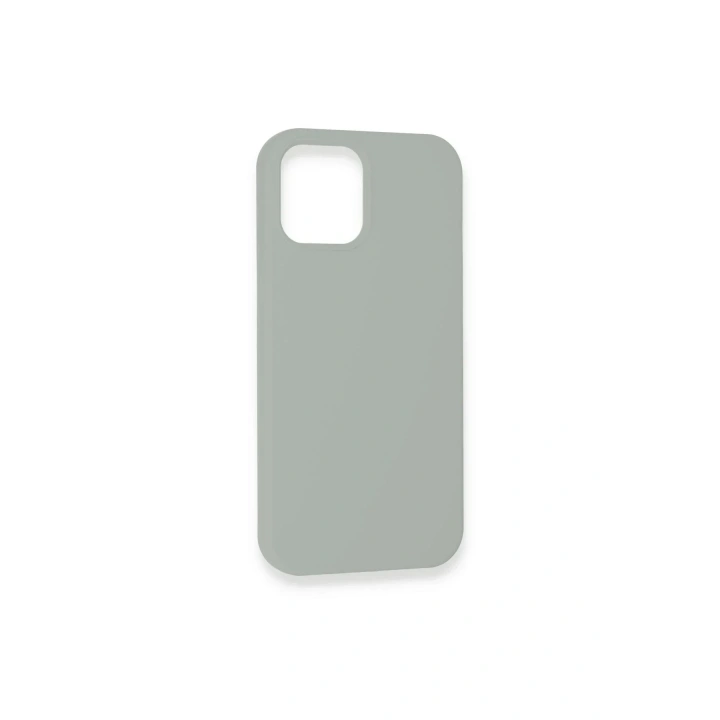 Mey İthalat®  iPhone 12 Pro Kılıf Lansman Legant Silikon - Açık Gri