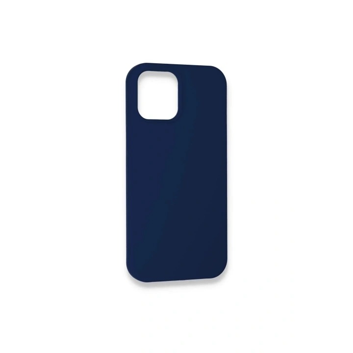 Mey İthalat®  iPhone 12 Pro Kılıf Lansman Legant Silikon - Lacivert
