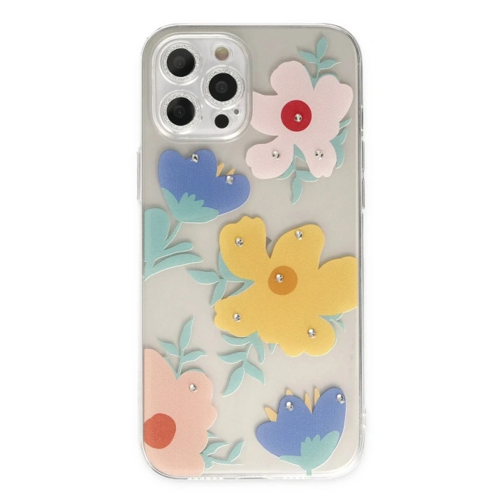 Mey İthalat®  iPhone 12 Pro Kılıf Lucky Silikon - Lucky 7