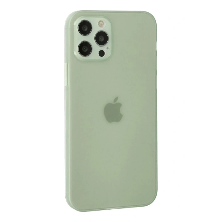Mey İthalat®  iPhone 12 Pro Kılıf Puma Silikon - Açık Yeşil