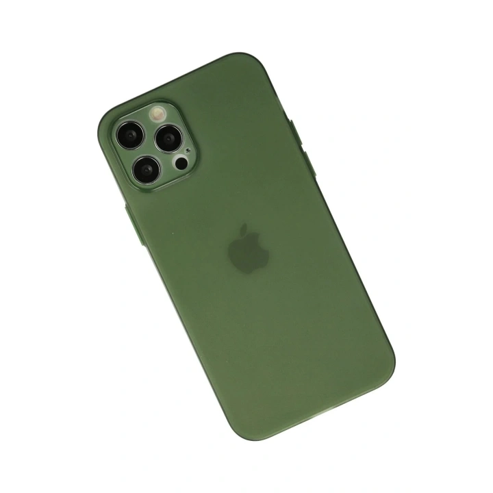 Mey İthalat®  iPhone 12 Pro Kılıf Puma Silikon - Yeşil