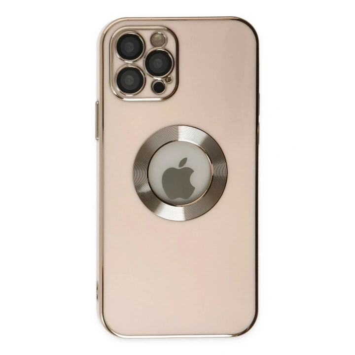 Mey İthalat®  iPhone 12 Pro Kılıf Store Silikon - Pembe