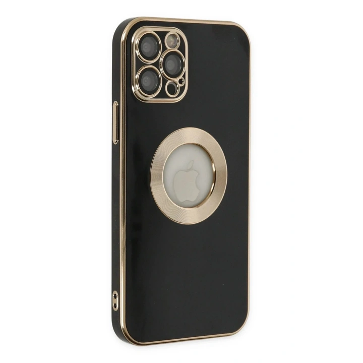 Mey İthalat®  iPhone 12 Pro Kılıf Store Silikon - Siyah