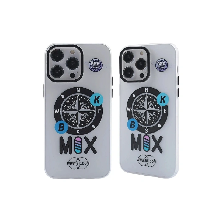 Mey İthalat®  iPhone 12 Pro Max Kılıf Apollo Magneticsafe Desenli Kapak - Apollo Şeffaf - 3