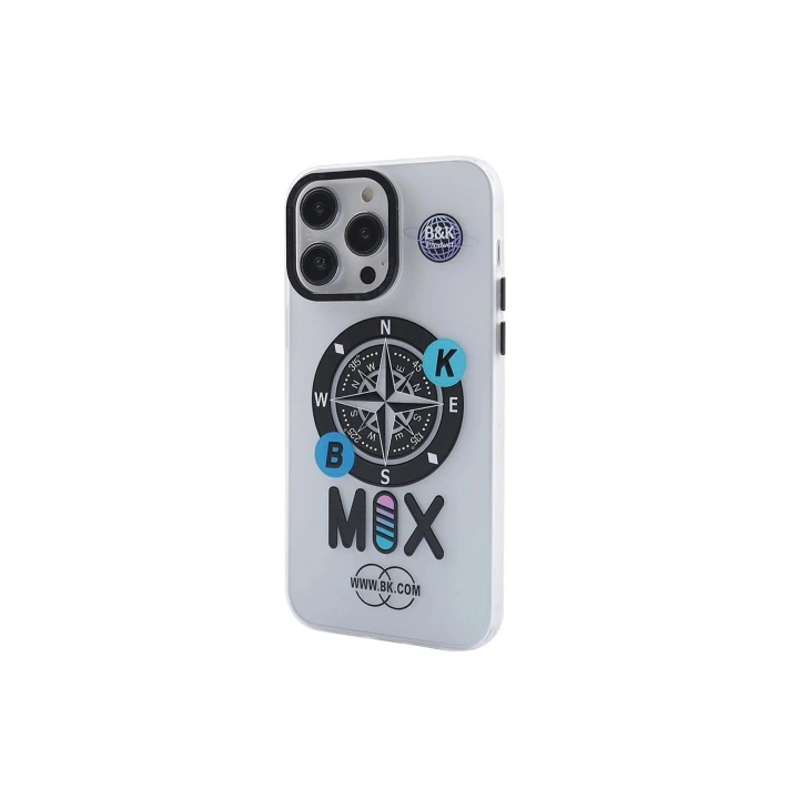 Mey İthalat®  iPhone 12 Pro Max Kılıf Apollo Magneticsafe Desenli Kapak - Apollo Şeffaf - 3