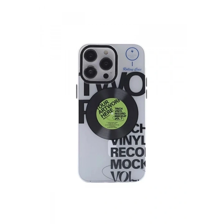 Mey İthalat®  iPhone 12 Pro Max Kılıf Apollo Magneticsafe Desenli Kapak - Apollo Şeffaf - 5