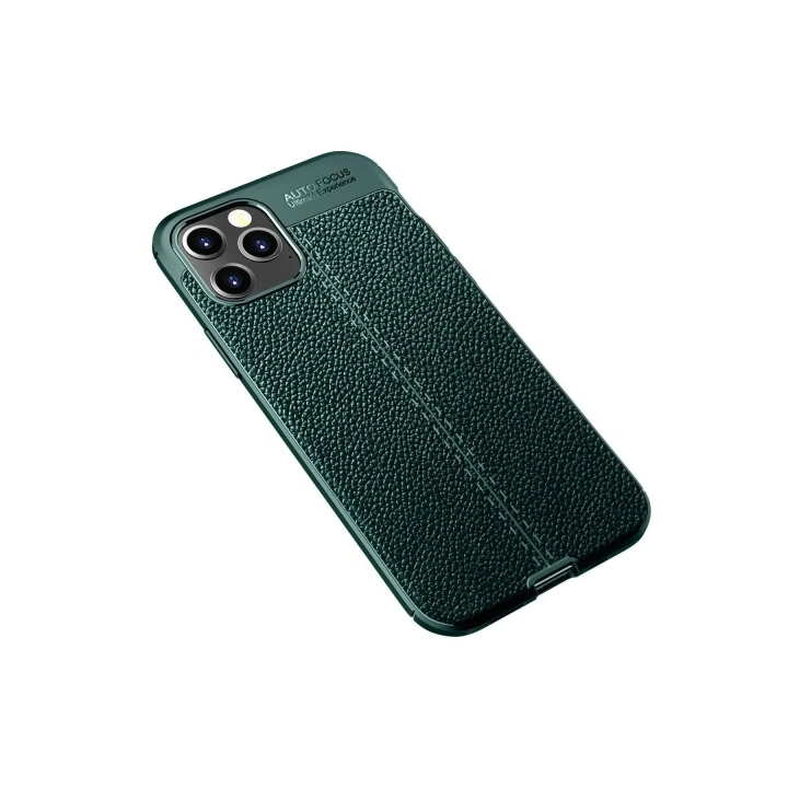 Mey İthalat®  iPhone 12 Pro Max Kılıf Auto Focus Kapak - Yeşil