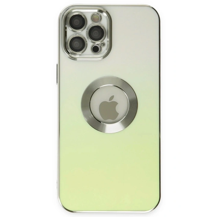 Mey İthalat®  iPhone 12 Pro Max Kılıf Best Silikon - Yeşil