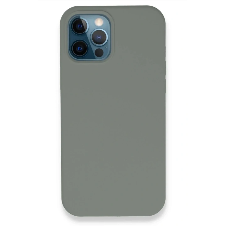Mey İthalat®  iPhone 12 Pro Max Kılıf Lansman Legant Silikon - Fuşya