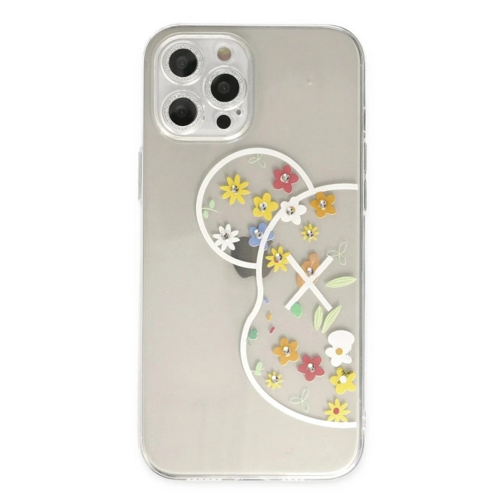 Mey İthalat®  iPhone 12 Pro Max Kılıf Lucky Silikon - Lucky 5