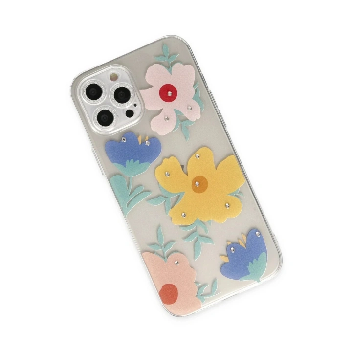 Mey İthalat®  iPhone 12 Pro Max Kılıf Lucky Silikon - Lucky 7