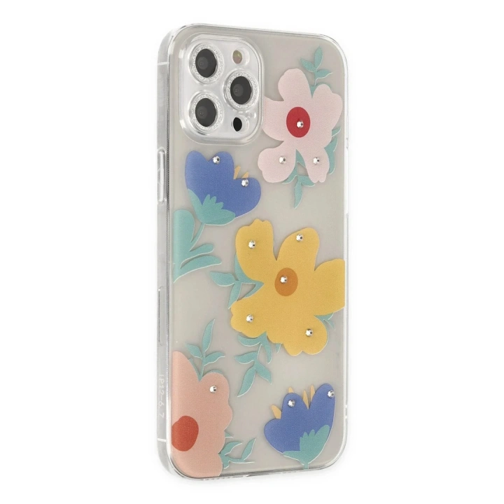 Mey İthalat®  iPhone 12 Pro Max Kılıf Lucky Silikon - Lucky 7