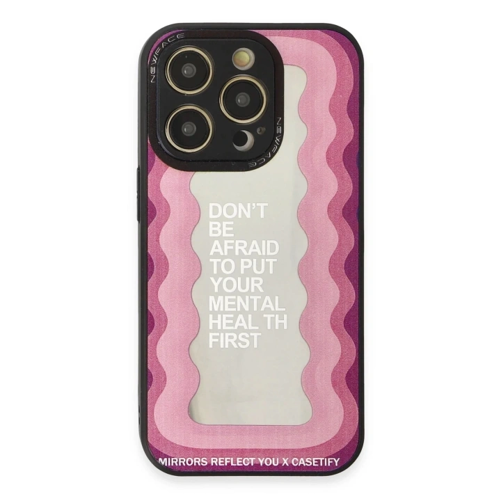 Mey İthalat®  iPhone 12 Pro Max Kılıf Mirror Desenli Kapak - Mirror - 11