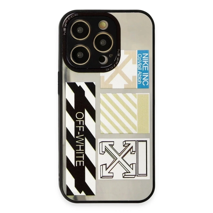 Mey İthalat®  iPhone 12 Pro Max Kılıf Mirror Desenli Kapak - Mirror - 6
