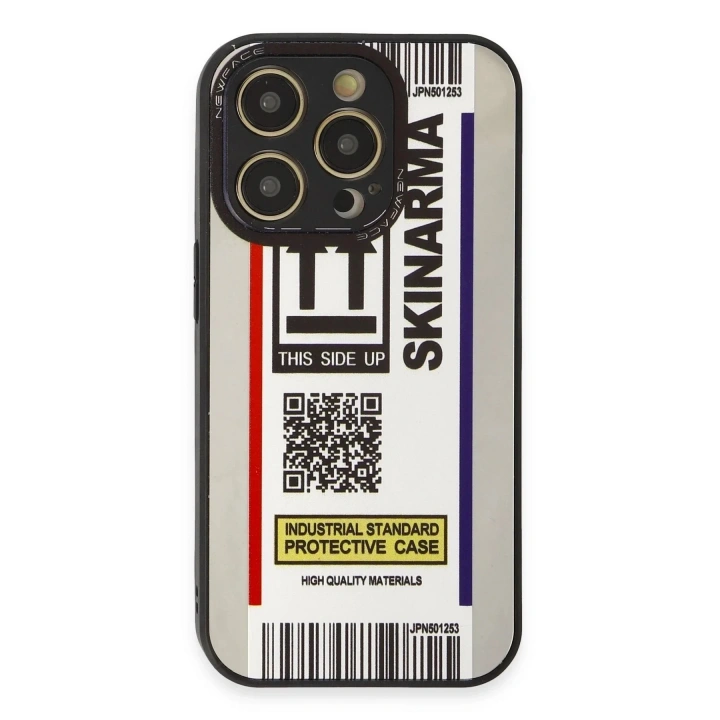 Mey İthalat®  iPhone 12 Pro Max Kılıf Mirror Desenli Kapak - Mirror - 7