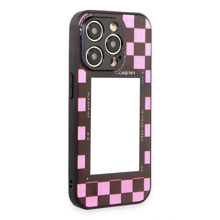 Mey İthalat®  iPhone 12 Pro Max Kılıf Mirror Desenli Kapak - Mirror - 8
