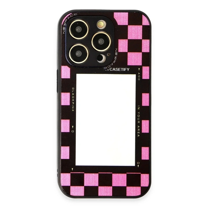 Mey İthalat®  iPhone 12 Pro Max Kılıf Mirror Desenli Kapak - Mirror - 8